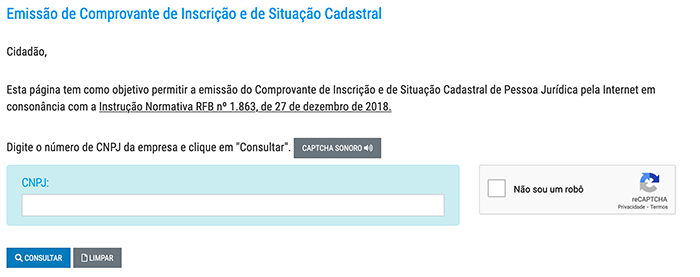 cnpj consulta gestao cr sistemas e web linko comercial